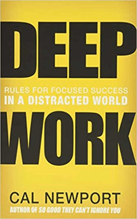 Deep Work - 15 Must-Read Side Hustle Books for Visionary Employees

