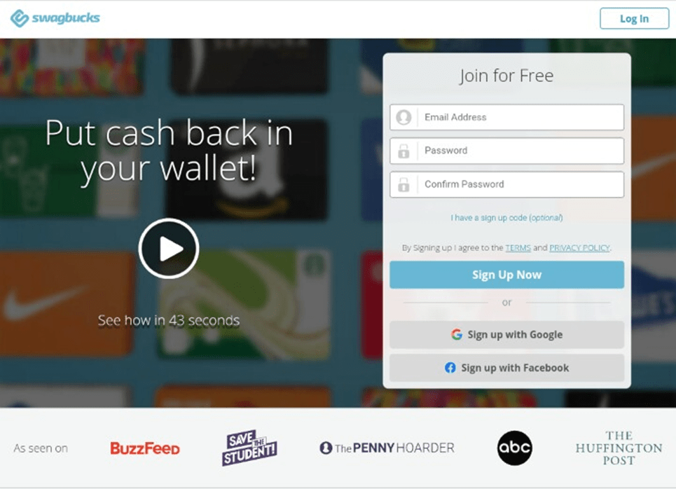 Swagbucks - 5 Apps That Will Pay You $100 For Doing Nothing