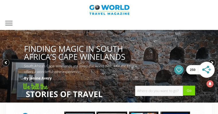 Goworldtravel - Travel Blogs That Pay Well To Write