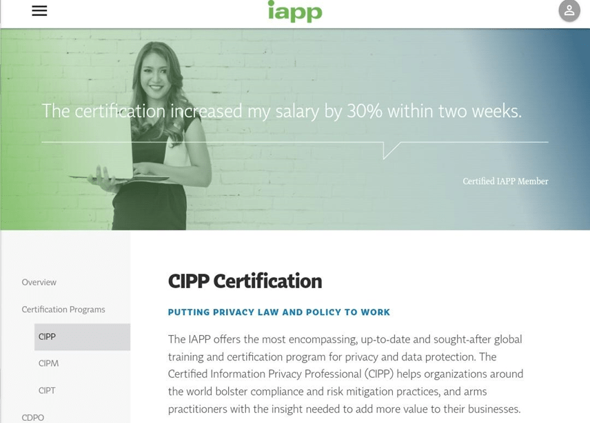 Certified Information Privacy Professional (CIPP)