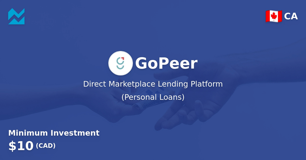 goPeer - Best Loan Apps in Canada